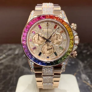 Rolex Daytona LC EU Ref.116595RBOW Rainbow Pave FACTORY NEW 2020 Rolex Daytona LC EU Ref.116595RBOW Rainbow Pave FACTORY NEW 2020