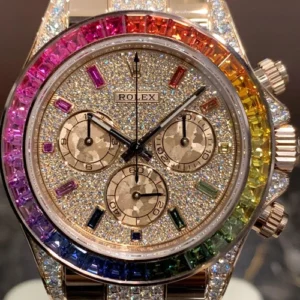 Rolex Daytona LC EU Ref.116595RBOW Rainbow Pave FACTORY NEW 2020 Rolex Daytona LC EU Ref.116595RBOW Rainbow Pave FACTORY NEW 2020