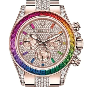 Rolex Daytona Rainbow 116595RBOW Pave Dial and Bracelet Unworn 2022 Rolex Daytona Rainbow 116595RBOW Pave Dial and Bracelet Unworn 2022