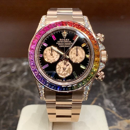 Rolex Daytona Rainbow Ref.116595RBOW Factory NEW 2021