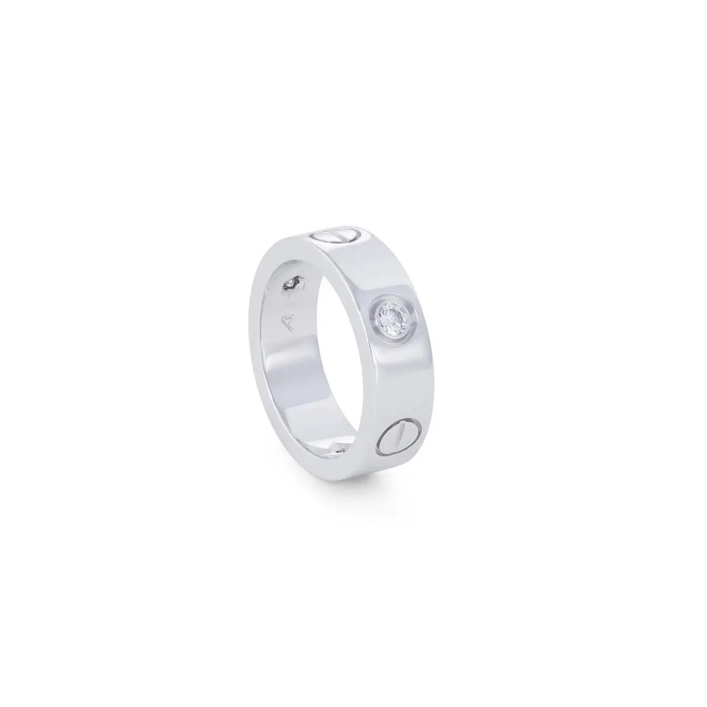 Cartier Love White Gold Diamond Ring Cartier Love White Gold Diamond Ring