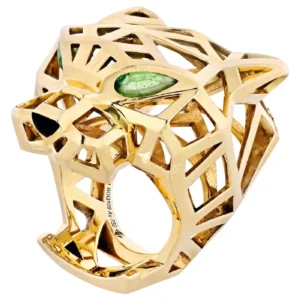 Cartier Panthere 18 Karat Yellow Gold Skeleton Ring Cartier Panthere 18 Karat Yellow Gold Skeleton Ring