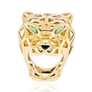 Cartier Panthere 18 Karat Yellow Gold Skeleton Ring Cartier Panthere 18 Karat Yellow Gold Skeleton Ring