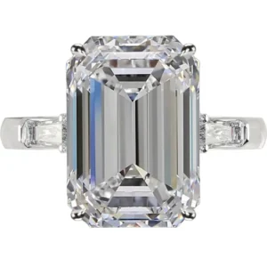 GIA Certified 4.21 Carat Emerald Cut Diamond Ring VS1 Clarity F colour GIA Certified 4.21 Carat Emerald Cut Diamond Ring VS1 Clarity F colour