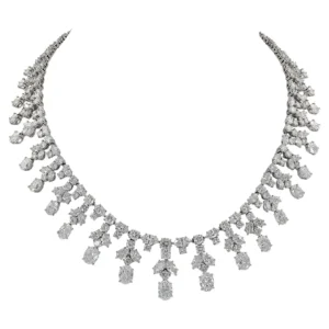 Harry Winston Diamond Platinum Necklace Harry Winston Diamond Platinum Necklace