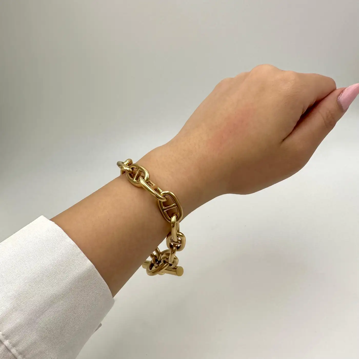Hermès Chaîne d'Ancre Yellow Gold Bracelet Hermès Chaîne d'Ancre Yellow Gold Bracelet