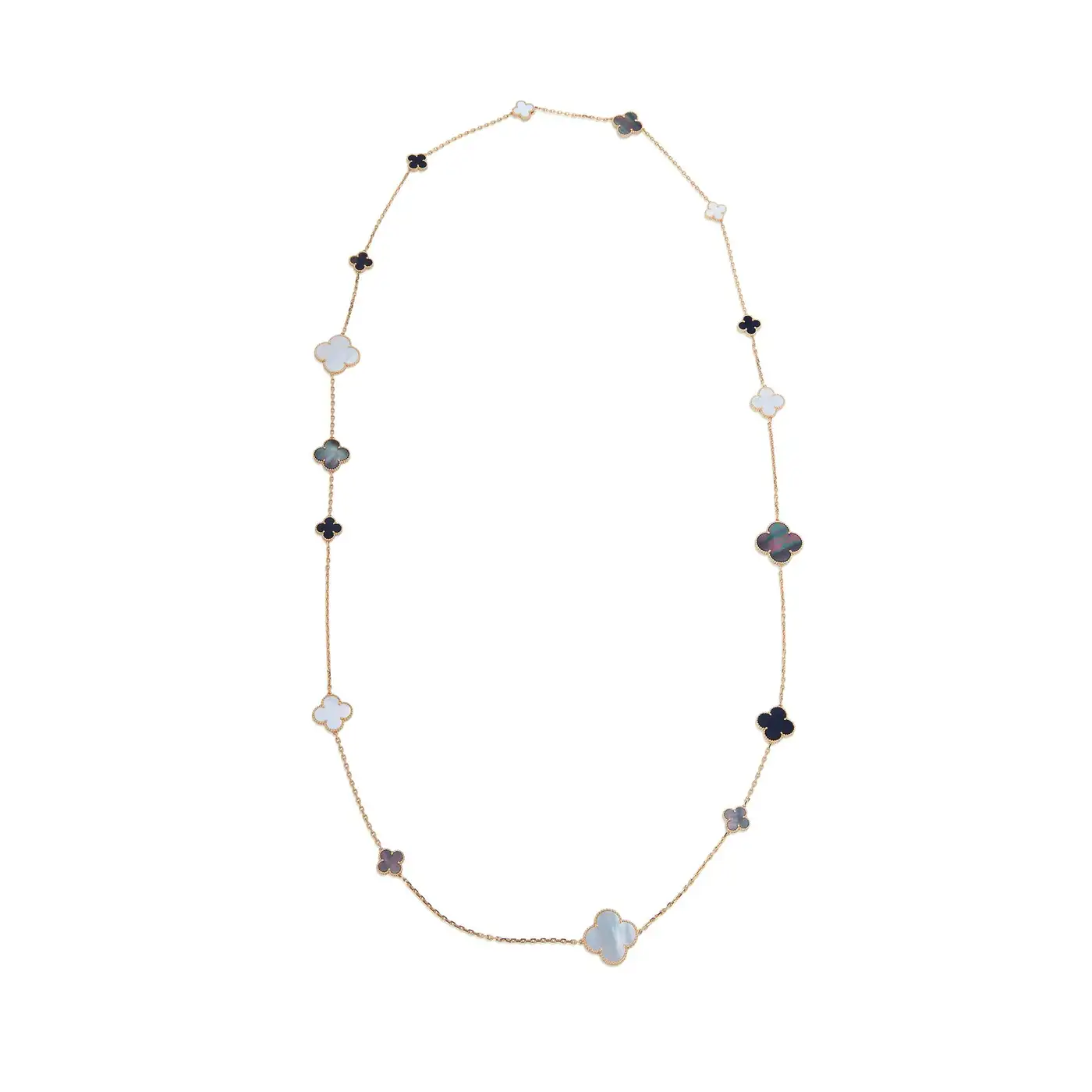 Magic Alhambra 16 Motif Mother of Pearl Necklace Magic Alhambra 16 Motif Mother of Pearl Necklace