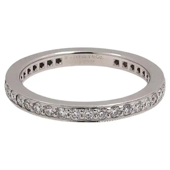 Platinum Diamond Band Tiffany & Co.