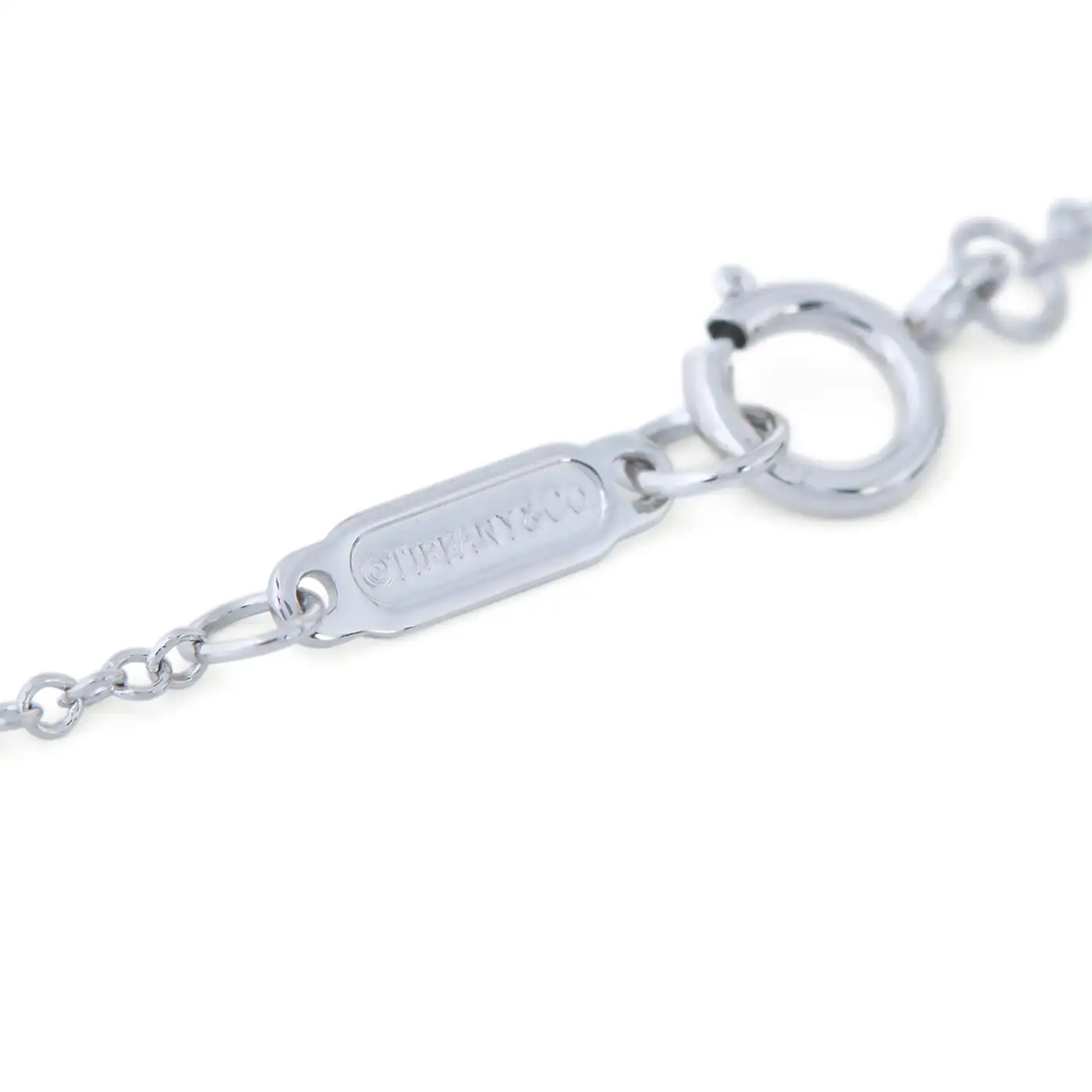 Platinum and Diamond Pendant Necklace, Large Tiffany & Co. Victoria Platinum and Diamond Pendant Necklace, Large Tiffany & Co. Victoria