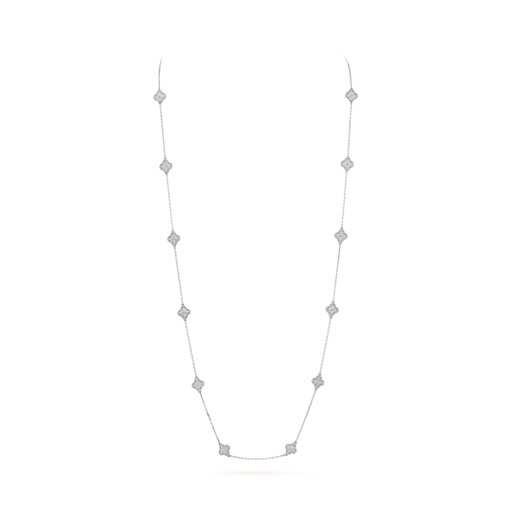 Sweet Alhambra long necklace 16 motifs