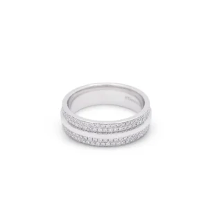 Tiffany T Wide Pave Diamond Band Tiffany & Co. Tiffany T Wide Pave Diamond Band Tiffany & Co.