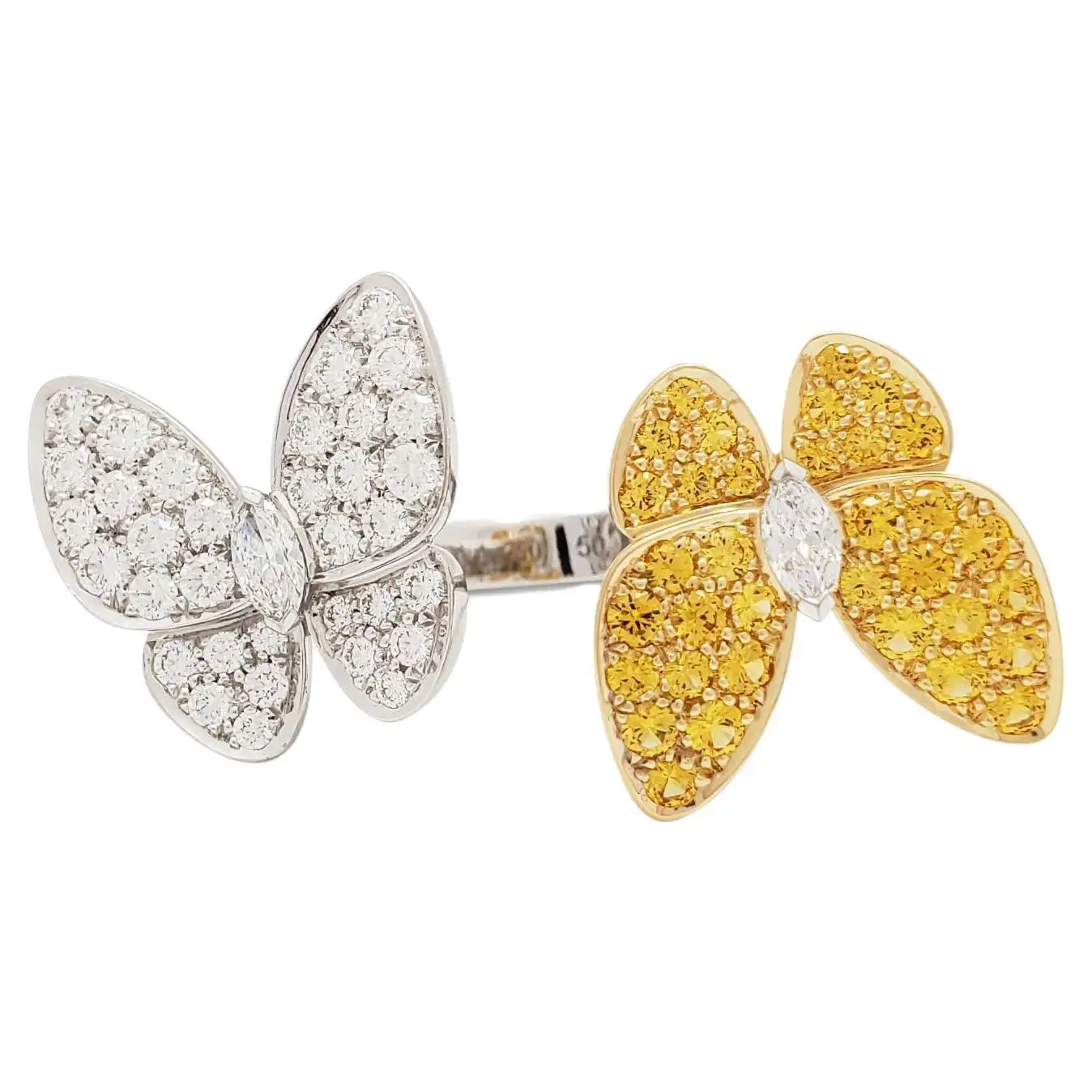 Two Butterfly Between-the-Finger Ring Two Butterfly Between-the-Finger Ring