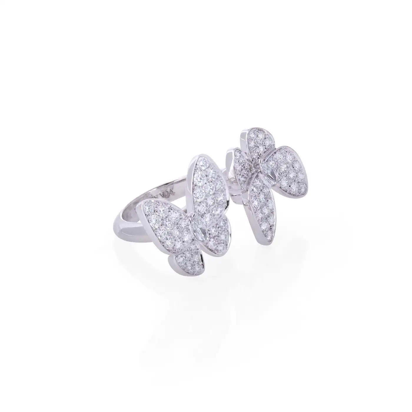 Two Butterfly Between the Finger Ring Two Butterfly Between the Finger Ring