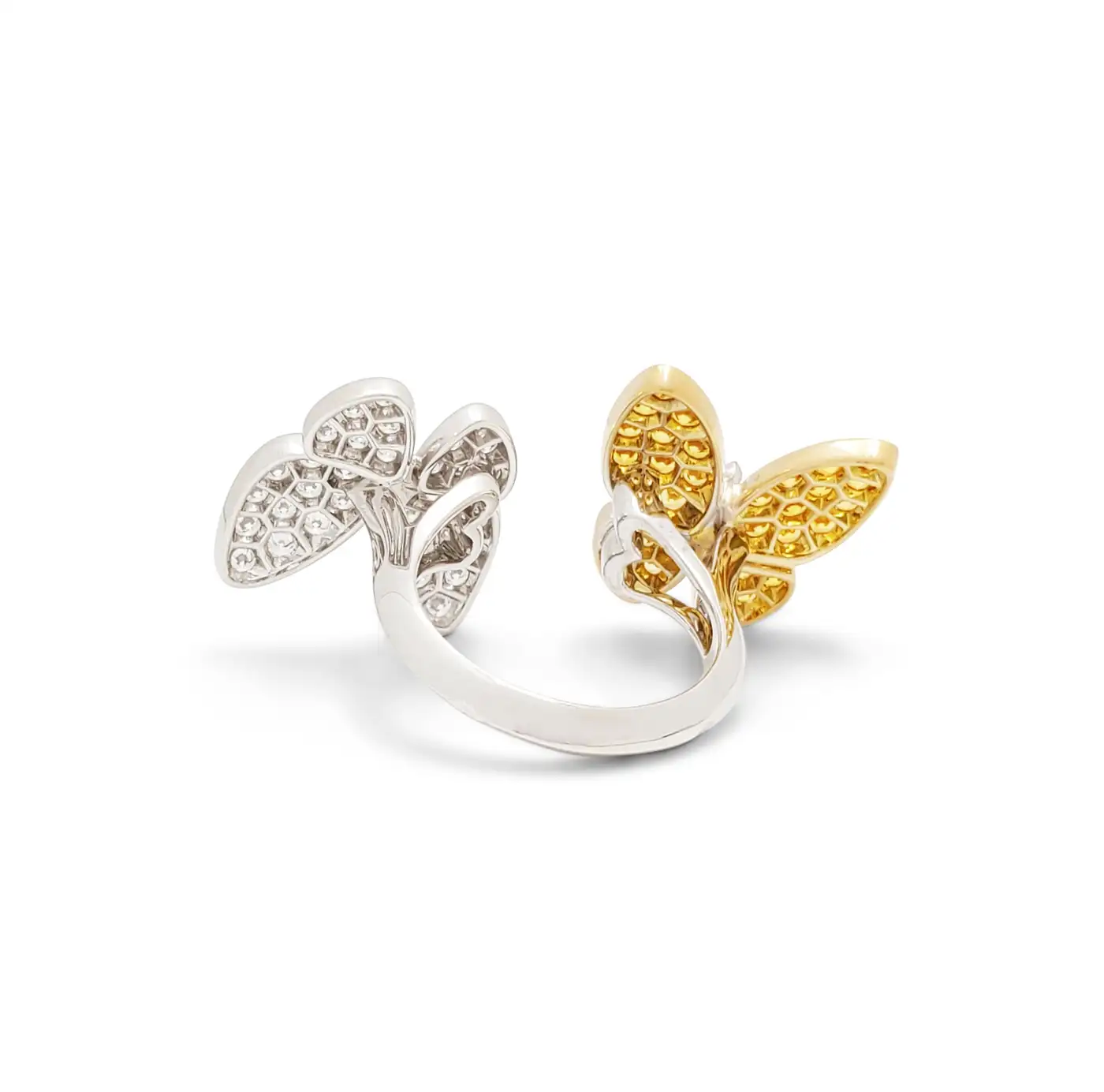 Two Butterfly Between-the-Finger Ring Two Butterfly Between-the-Finger Ring