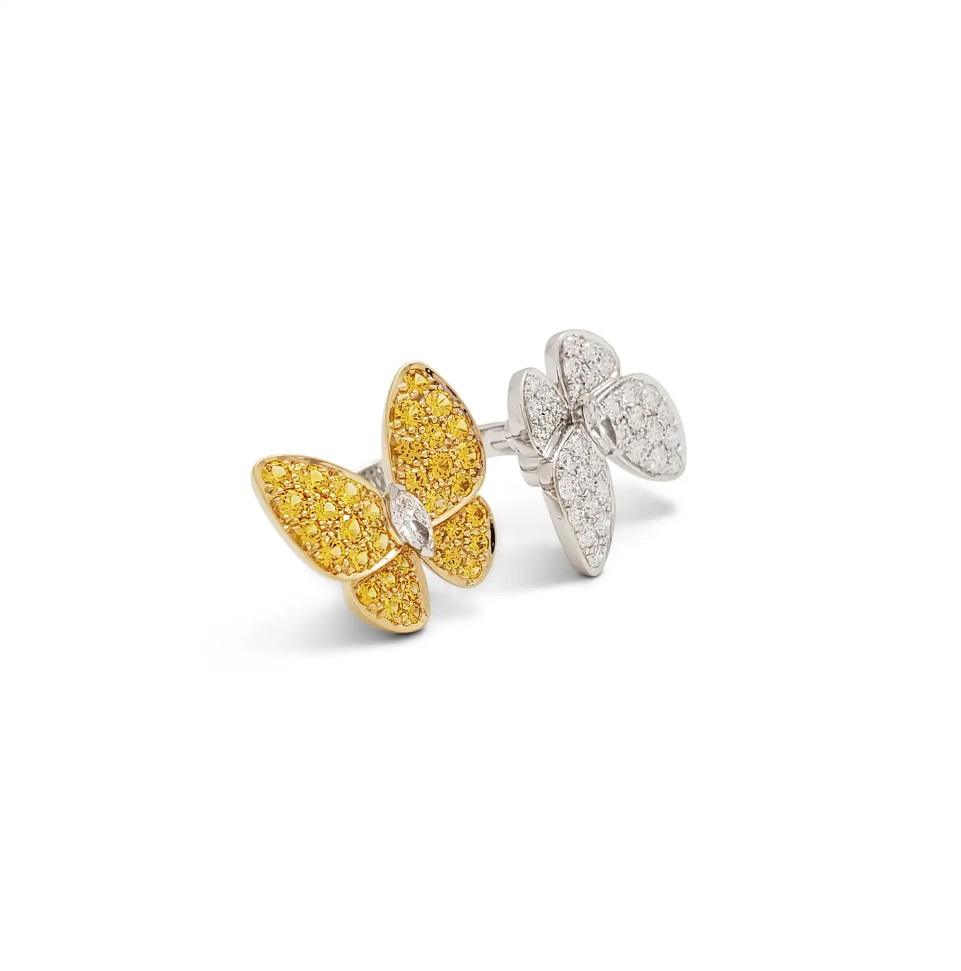 Two Butterfly Between-the-Finger Ring Two Butterfly Between-the-Finger Ring