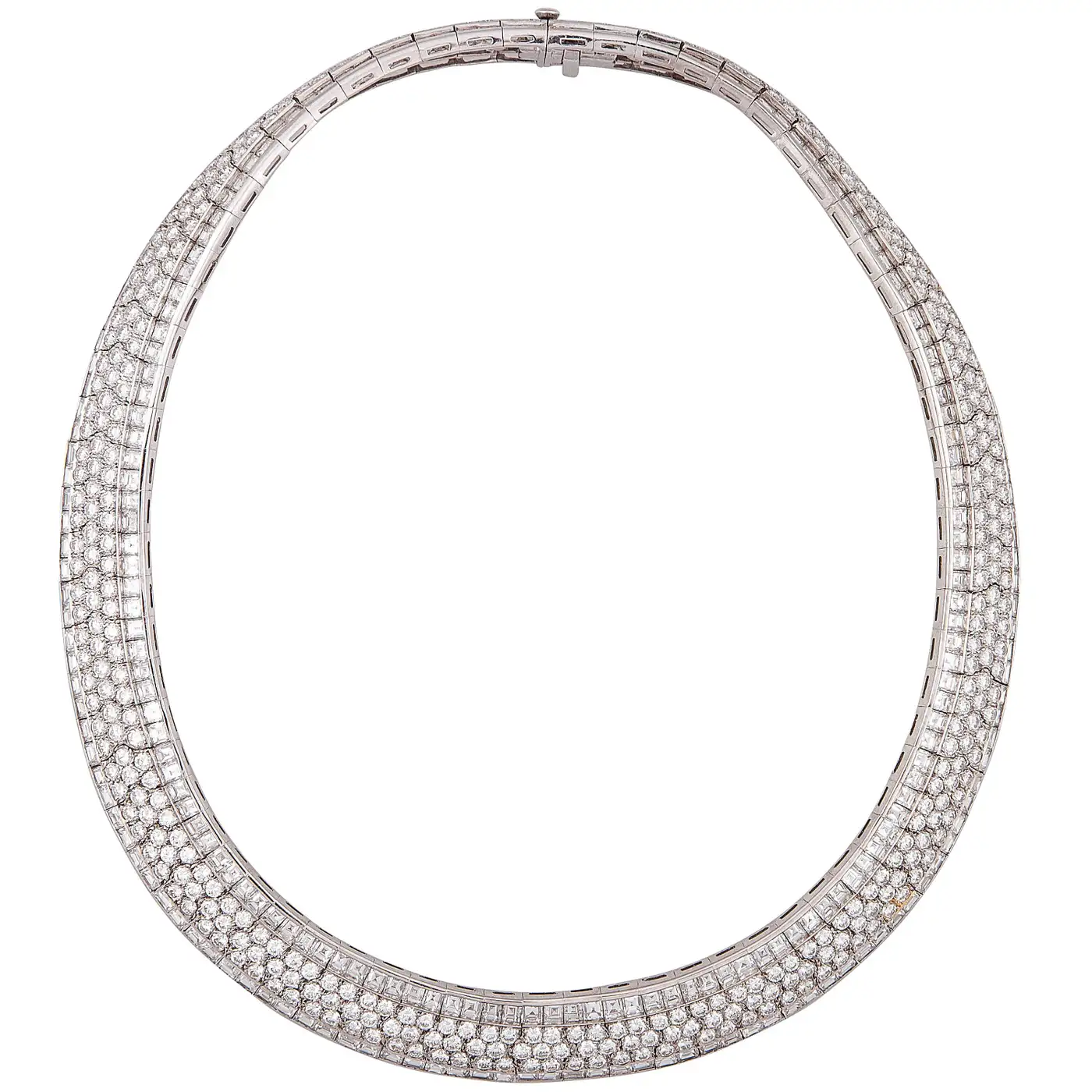 Van Cleef & Arpels Diamond Flexible Necklace Van Cleef & Arpels Diamond Flexible Necklace