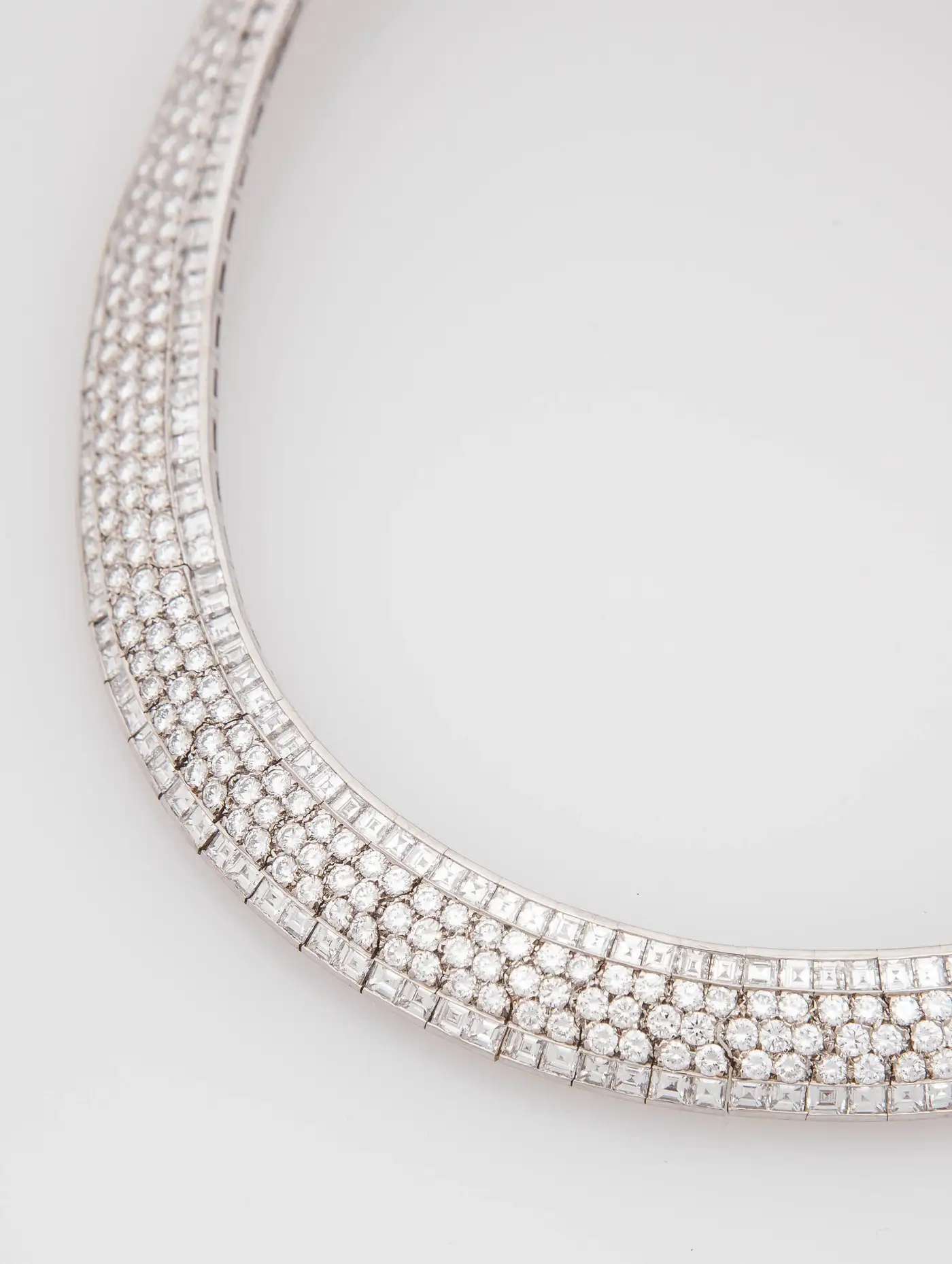 Van Cleef & Arpels Diamond Flexible Necklace Van Cleef & Arpels Diamond Flexible Necklace