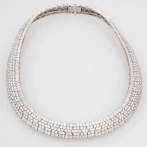 Van Cleef & Arpels Diamond Flexible Necklace Van Cleef & Arpels Diamond Flexible Necklace