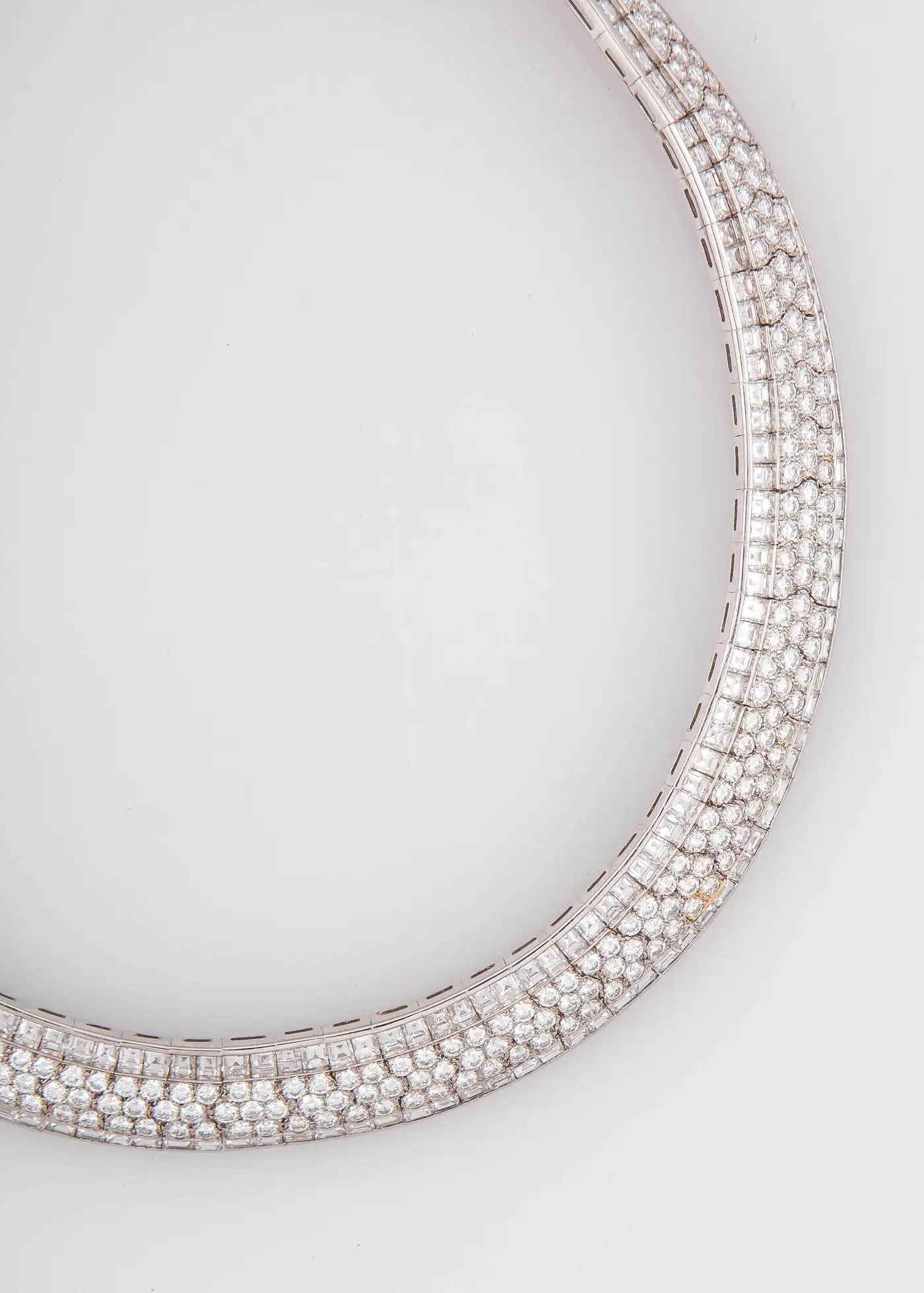 Van Cleef & Arpels Diamond Flexible Necklace Van Cleef & Arpels Diamond Flexible Necklace