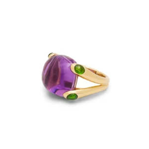 Verdura Sweets Amethyst and Tourmaline Ring Verdura Sweets Amethyst and Tourmaline Ring