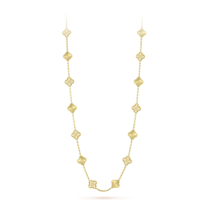 Buy Vintage Alhambra long necklace - 20 motifs Buy Vintage Alhambra long necklace - 20 motifs