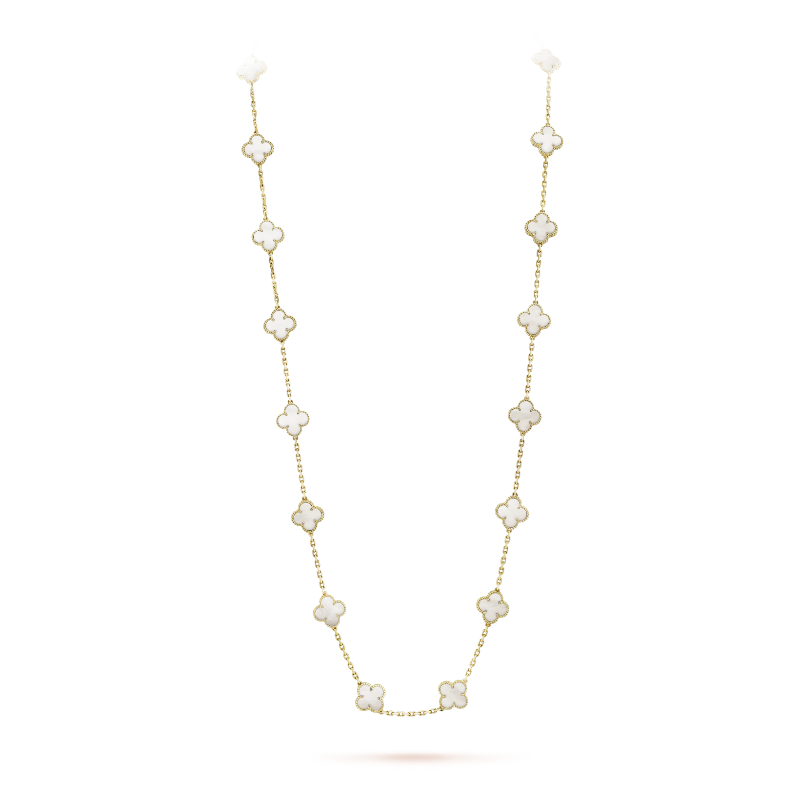 Buy Vintage Alhambra long necklace 20 motifs