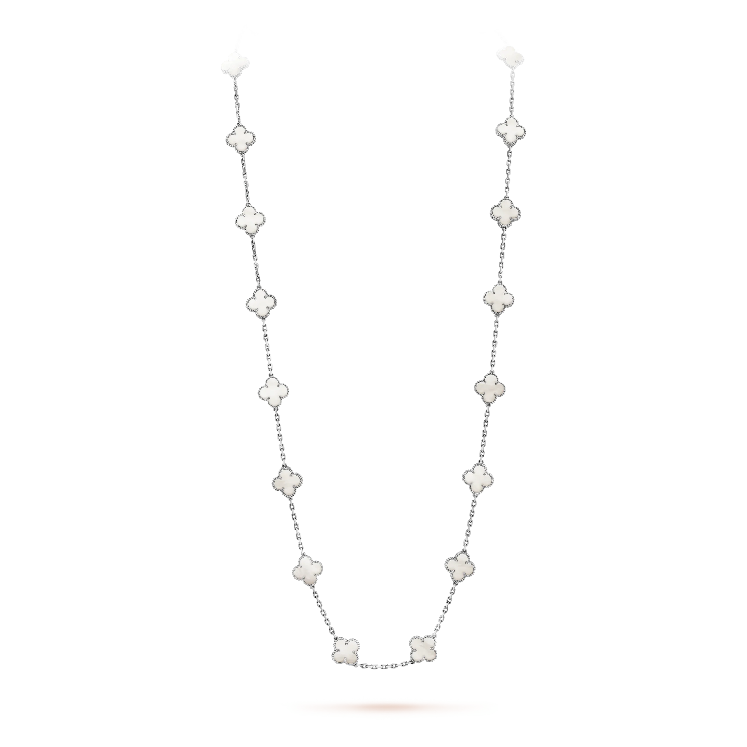 20 motifs Vintage Alhambra long necklace