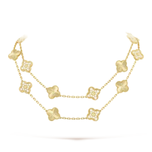Buy Vintage Alhambra long necklace - 20 motifs Buy Vintage Alhambra long necklace - 20 motifs